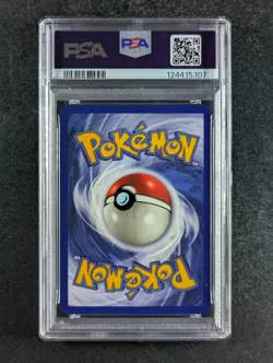 1999 Pokemon ALAKAZAM 1/102 Base Set Unlimited Holo Rare English PSA 9 - Image 2