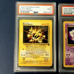 1999 Pokemon The First Movie Promo Set PSA 9 Pikachu Dragonite Mewtwo Electabuzz - Image 2