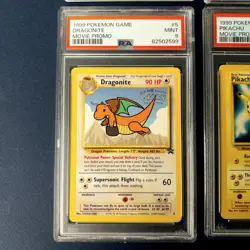 1999 Pokemon The First Movie Promo Set PSA 9 Pikachu Dragonite Mewtwo Electabuzz - Image 4