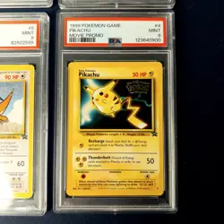 1999 Pokemon The First Movie Promo Set PSA 9 Pikachu Dragonite Mewtwo Electabuzz - Image 5