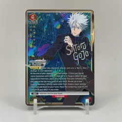 English UNION ARENA Satoru Gojo UEX02BT/JJK-3-052 SR** Jujutsu Kaisen JJK Vol.2 - Image 1