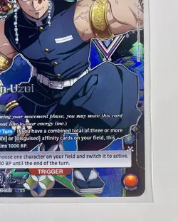 Union Arena Demon Slayer Tengen Uzui R** Two Star Parallel English - Image 4