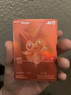 Victini - 172/086 - SV: White Flare (WHT) Pokemon TCG English Near Mint HoloRare - Image 2