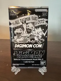 (20) Digimon Card Game Official Tournament Packs Vol 11 2023 Digimon-Con SEALED - Image 2