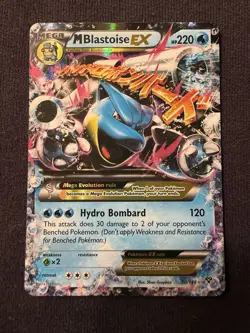 Mega Blastoise EX - 30/146 - 2014 XY Ultra Rare Holo - Pokemon - Image 1