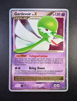 Pokemon Gardevoir LV.X 2007 Secret Wonders 131/132 Holo TCG - Image 1