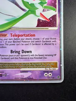 Pokemon Gardevoir LV.X 2007 Secret Wonders 131/132 Holo TCG - Image 5