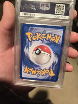 2000 POKEMON Dark Charizard 4/82 Team Rocket Holo *SWIRL* PSA 8 NM-MT - Image 2