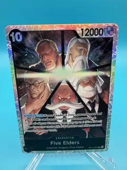Five Elders OP13-082 SR Carrying on His Will - ONE PIECE Card Game English - Image 1