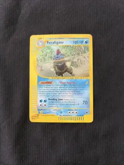 Feraligatr Holo Expedition Set Pokemon Card 12/165 - Image 1