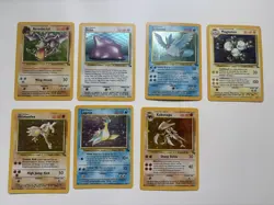 Pokemon TCG 54 Card Bundle Holo Vintage Base Set Fossil Jungle - Lapras - Gengar - Image 5