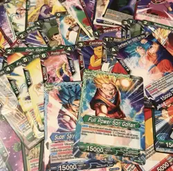 Dragon Ball Z Mystery Pack 30 Total Cards 1 Guaranteed Sr And 4 Guaranteed Rares - Image 1