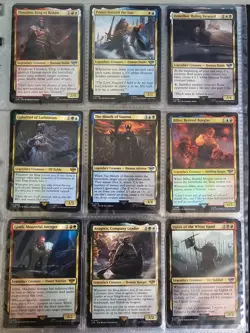 MTG Universe LOTR Set of 93 Legendary Creature Cards and Dual Attribute Instant - Image 2