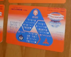 SD GUNDAM SUPER DEFORMED CARD CARDDASS REG CARTE N° 206 MADE IN JAPAN 1988 ** P4 - Image 2