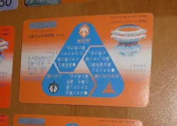 SD GUNDAM SUPER DEFORMED CARD CARDDASS REG CARTE N° 218 MADE IN JAPAN 1989 ** - Image 2