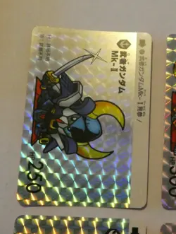 GUNDAM SD CARDDASS BEST SELECTION CARD PRISM 30TH CARTE 127 MADE IN JAPAN MINT - Image 1