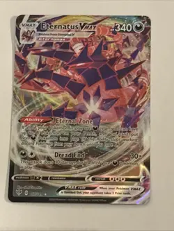 Eternatus VMAX 117/189 Darkness Ablaze Ultra Rare Holo Pokemon TCG Card NM - Image 1