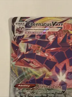 Eternatus VMAX 117/189 Darkness Ablaze Ultra Rare Holo Pokemon TCG Card NM - Image 2