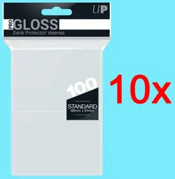 1000 Ultra Pro CLEAR DECK PROTECTOR Standard Size Card Sleeves NEW mtg ccg magic - Image 1