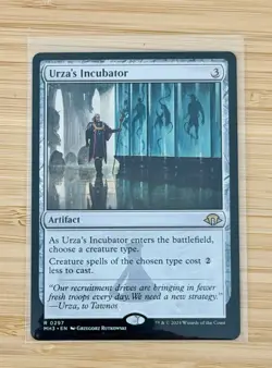 Wizards of the Coast Urza's Incubator Modern Horizons 3 Rare Artifact Card 297 - Image 1