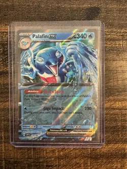 Palafin ex 126 Sv: Scarlet & Violet Promo Cards Holo Pokemon TCG - Image 1
