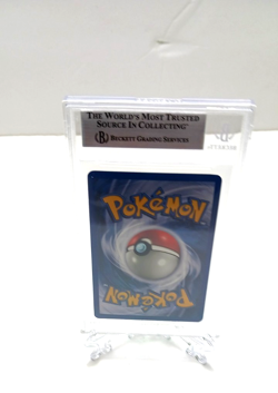 2000 Pokemon Team Rocket's 1st Edition Rare Holo Card Dark Golbat BGS 9 Mint - Image 2
