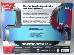 ROARING MOON EX BOX Pokemon TCG 4 Booster Packs + 4 Foil Promo Cards NEW SEALED! - Image 4