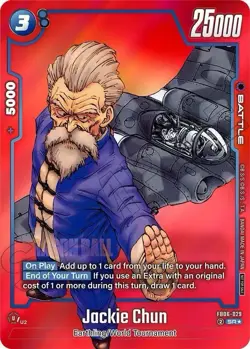 Jackie Chun FB06-029 SR Battle Card - Dragon Ball Super Card Game FB06 - Image 1