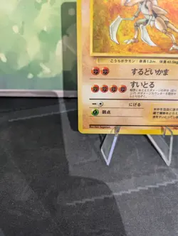 *RARE* Kabutops No. 141 Fossil Set WOTC Holo Japanese Pokemon Card *LP* - Image 3