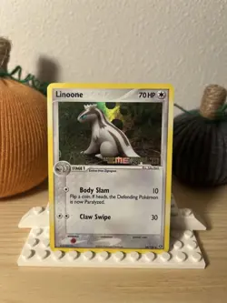 Pokemon EX Emerald Reverse Holo Linoone 34/106 Near Mint - Image 1