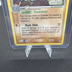 Graveler 34/92 EX Legend Maker Stamped Reverse Holo Pokemon TCG Card NM - Image 4