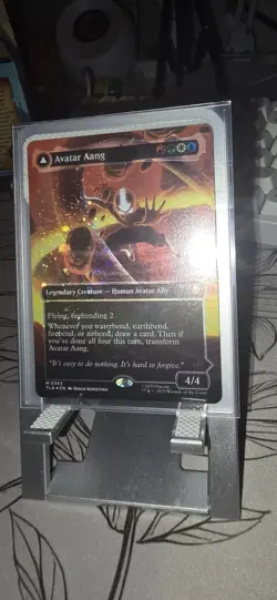 Avatar Aang (Borderless Raised Foil) Avatar: The Last Airbender - Image 2