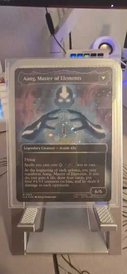 Avatar Aang (Borderless Raised Foil) Avatar: The Last Airbender - Image 3
