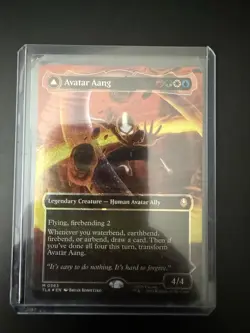 Avatar Aang (Raised Foil) Avatar: The Last Airbender Foil - Image 1