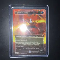 Avatar Aang (Raised Foil) Avatar: The Last Airbender Foil - Image 3