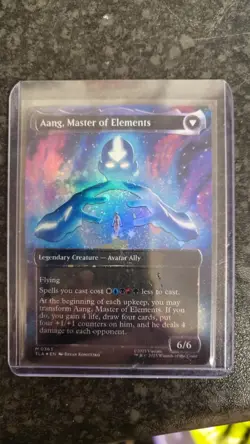 Avatar Aang MTG (Raised Foil) Avatar: the Last Airbender Foil - Image 2