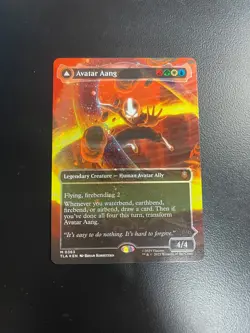 Avatar Aang (Raised Foil) Avatar: The Last Airbender Foil - Image 1