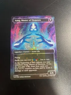 Avatar Aang (Raised Foil) Avatar: The Last Airbender Foil - Image 2