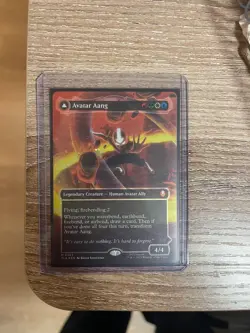 Avatar Aang (Raised Foil) Avatar: The Last Airbender Foil - Image 3