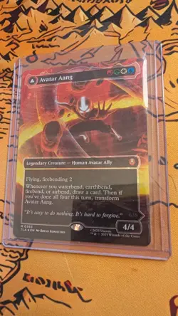 Avatar Aang (Raised Foil) Avatar: The Last Airbender Foil - Image 1