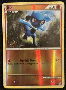 LP - Riolu 50/95 Reverse Holo - Call of Legends - Pokemon TCG - Image 1