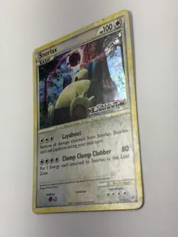 Pokemon TCG Snorlax 33/95 Call Of Legends Stamped Holo Rare Heavily Played - Image 2