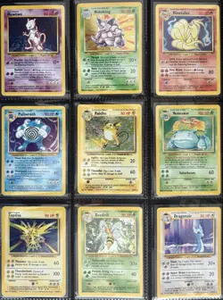 Pokemon 100% Complete Master Base Set 102/102 WOTC Vintage 1999 w Charizard Holo - Image 2