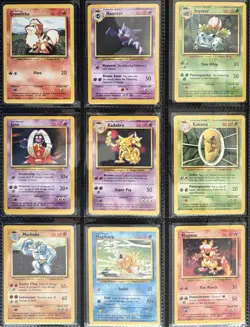 Pokemon 100% Complete Master Base Set 102/102 WOTC Vintage 1999 w Charizard Holo - Image 4