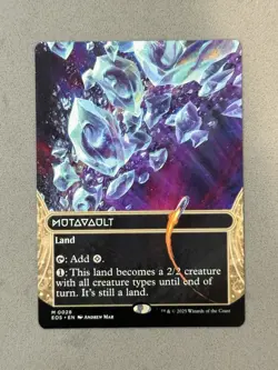 Mutavault #28 Borderless Regular MTG Edge of Eternities EOS Mythic Land - NM - Image 1