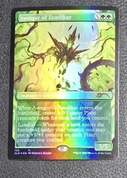 Avenger of Zendikar Secret Lair Drop Foil MTG NM Magic Card - Image 1