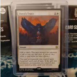 MTG Dawn's Truce - Bloomburrow (BLB) #9 - Magic the Gathering NM - Image 1