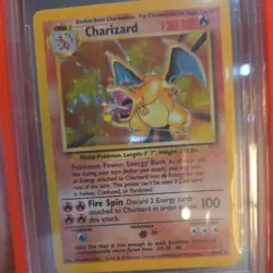 Charizard Holo 4/102 BGS 8.5 Base Set WOTC Pokemon 1999 Rare Vintage - Image 3