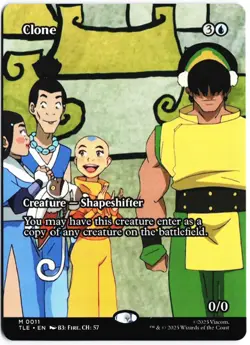 Clone (Borderless) M Avatar: The Last Airbender: Eternal-Legal 11 NM - Image 1