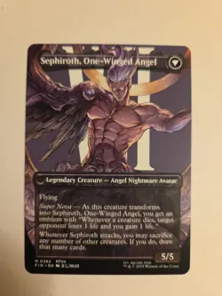 MTG (Borderless) Sephiroth, Fabled Soldier NON FOIL 0382 - Image 2